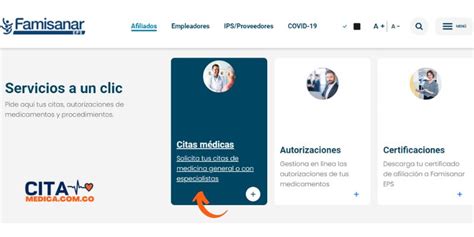 famisanarcitas|Agendamiento de Citas Médicas en Famisanar